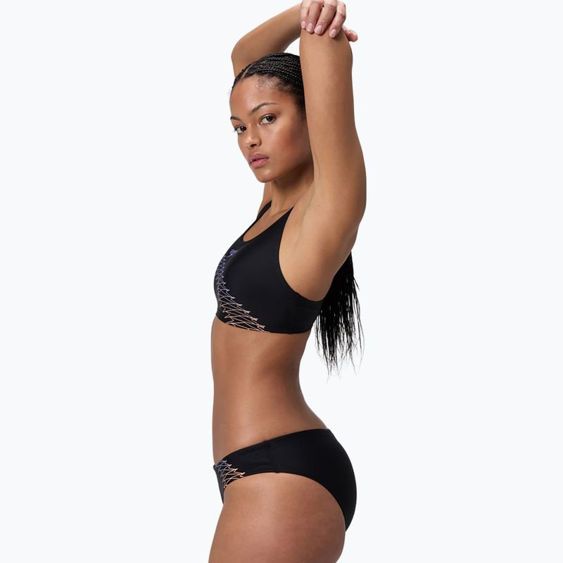 Dámské dvoudílné plavky Speedo Placement 2pc set bright peach 4