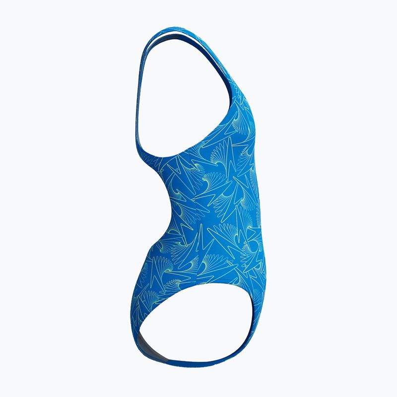 Dětské jednodílné plavky Speedo HyperBoom Allover Medalist lagoon blue/celeste 4
