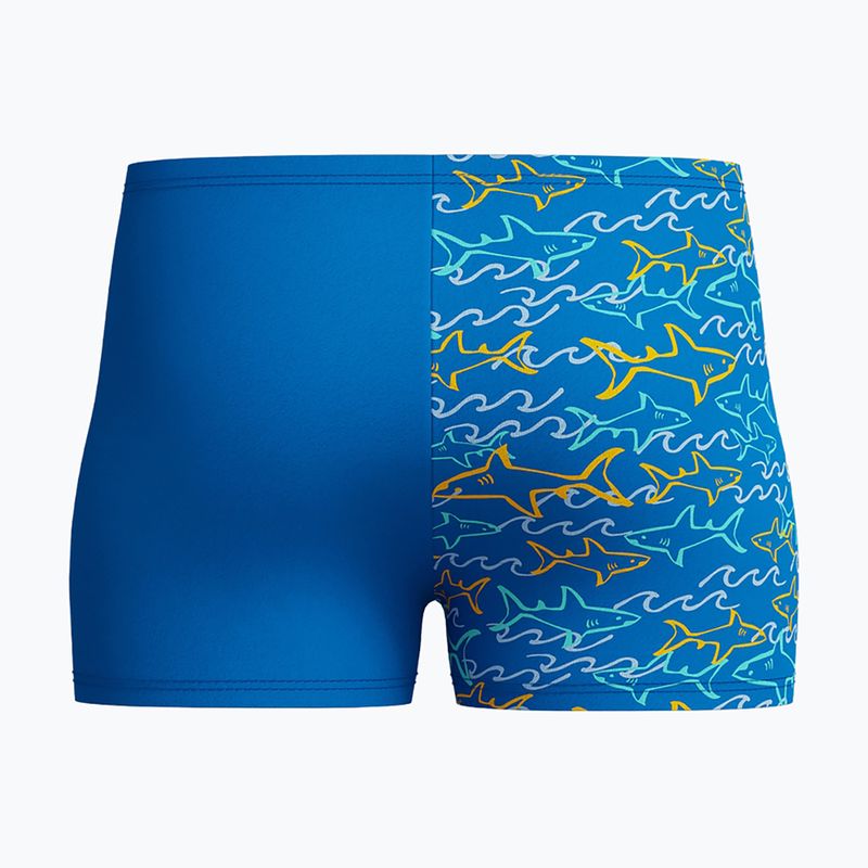 Dětské plavecké boxerky Speedo Digital Allover Aquashort lagoon blue 2