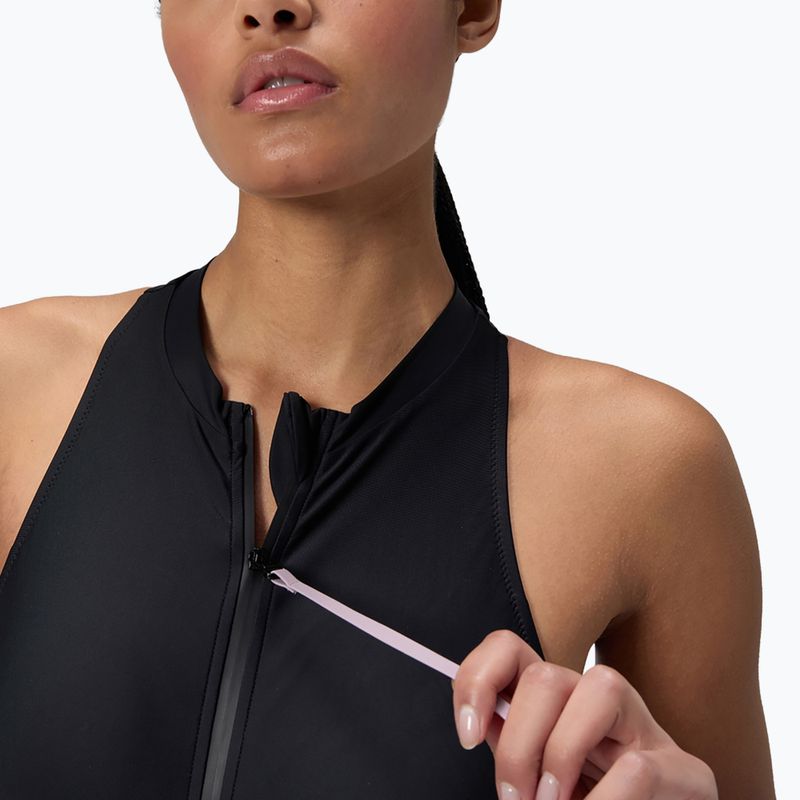 Dámské jednodílné plavky Speedo Zip Colorblock antracithe 6