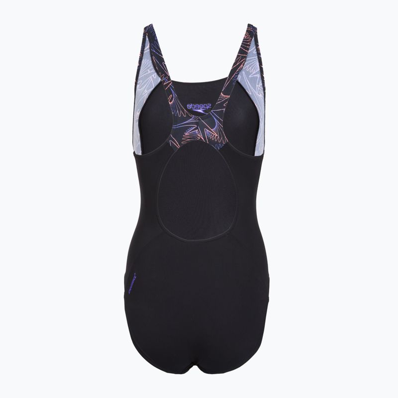 Dámské jednodílné plavky Speedo HyperBoom Splice Muscleback bright peach 2
