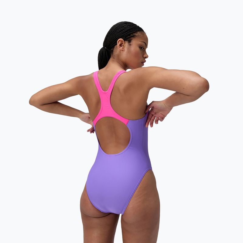 Jednodílné plavky Speedo Medley Logo Medalist indigo glow 3