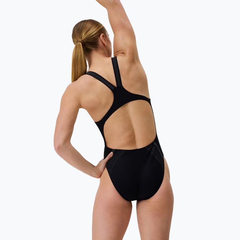 Dámské jednodílné plavky Speedo Printed Performance Back black 2