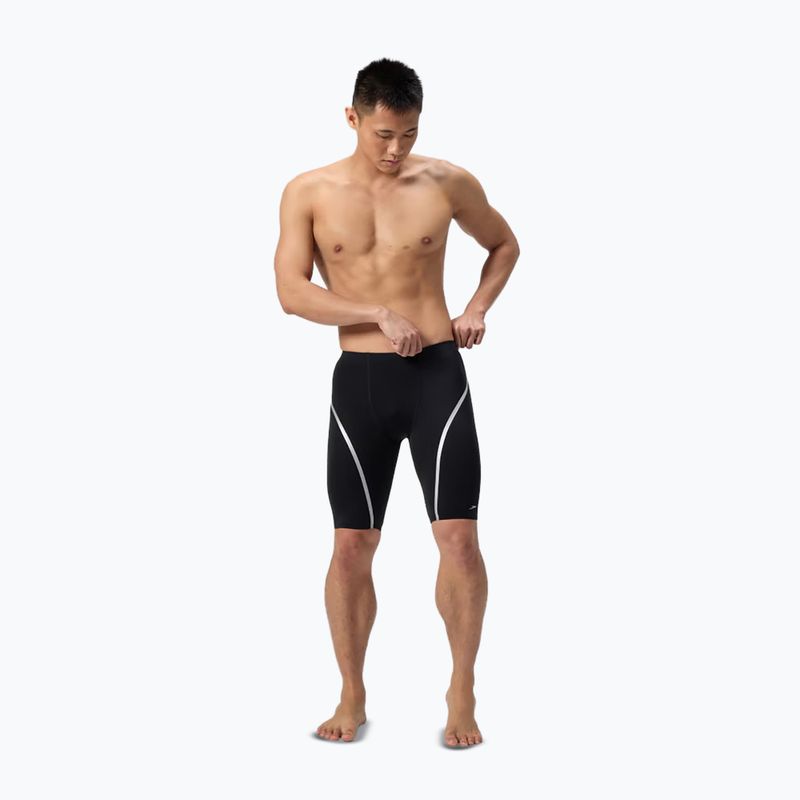 Pánské plavky Speedo Movement Jammer black/silver 2
