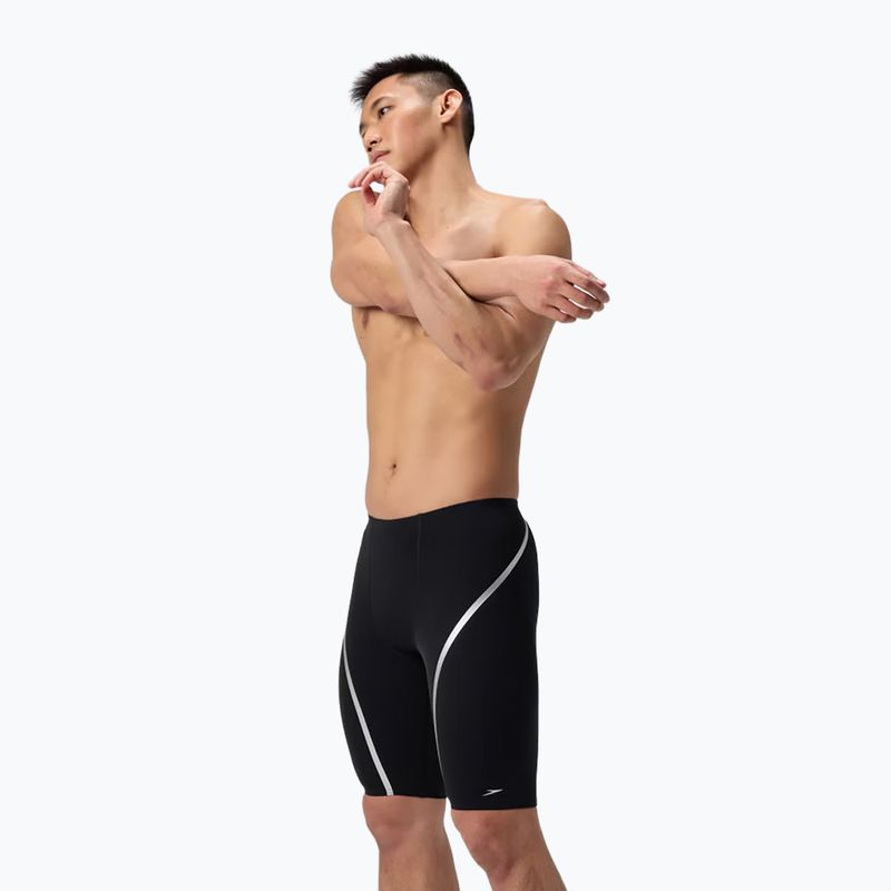 Pánské plavky Speedo Movement Jammer black/silver 4