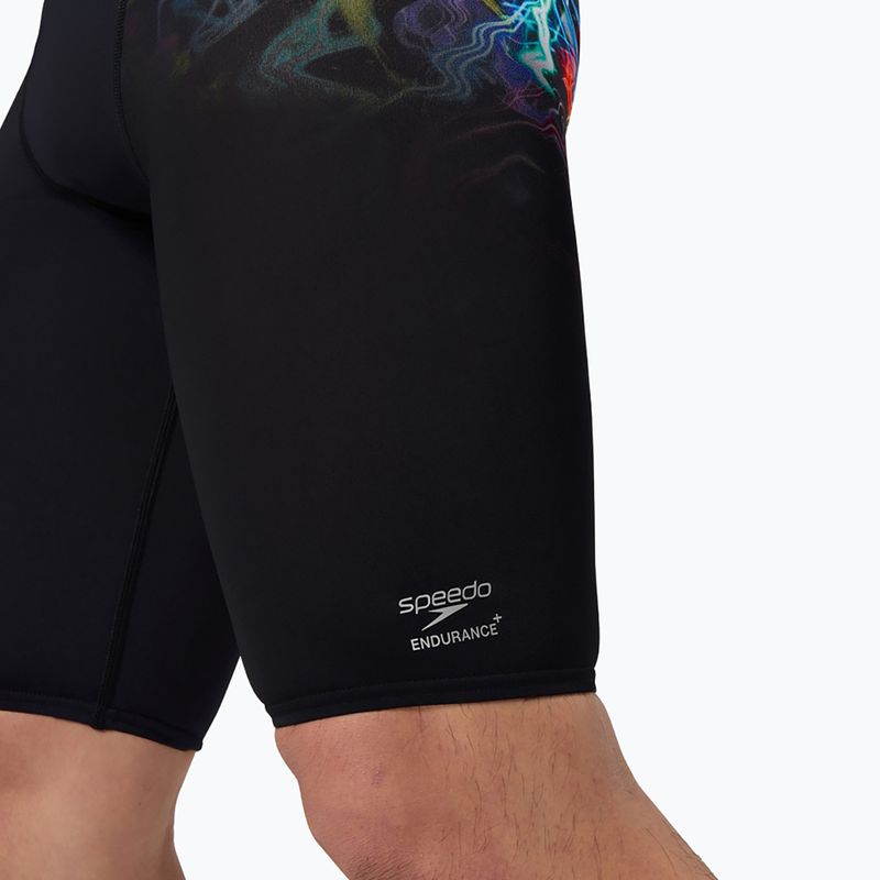 Pánské plavecké jammery Speedo Placement Printed static volta/black 6