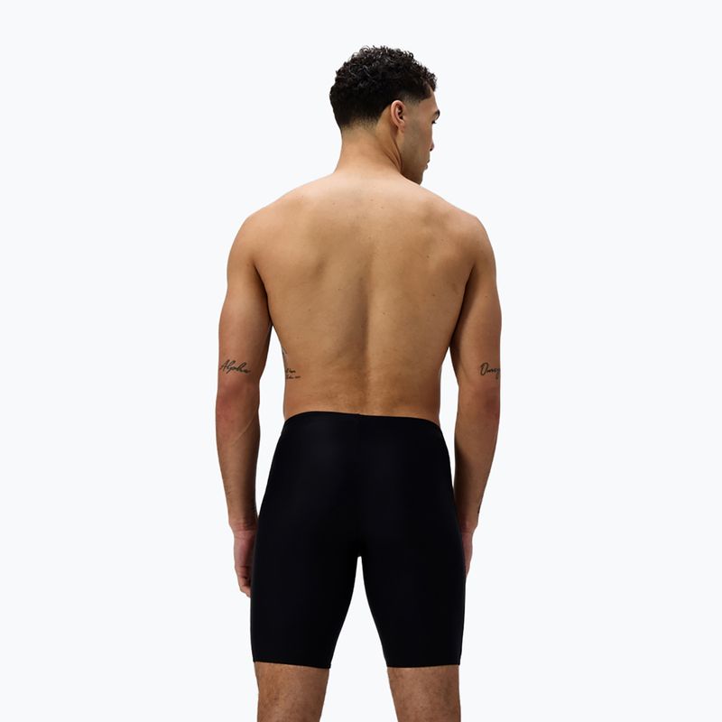 Pánské plavecké jammery Speedo Medley Logo Jammer black/lead grey 3