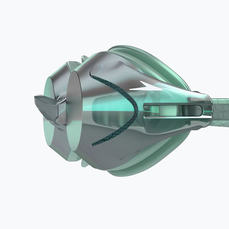 Plavecké brýle Speedo Vanquisher 3.0 Mirror Ltd storm green/grey/emerald matte mirror ltd 3