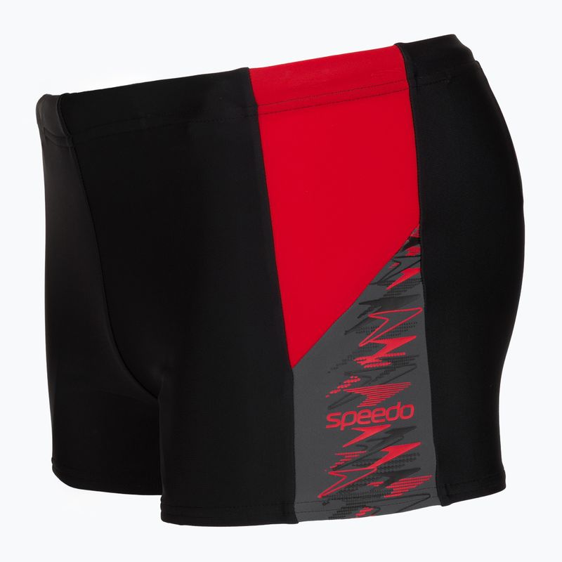 Pánské plavecké boxerky Speedo Dive Aquashort Anthracite/Hrr 4