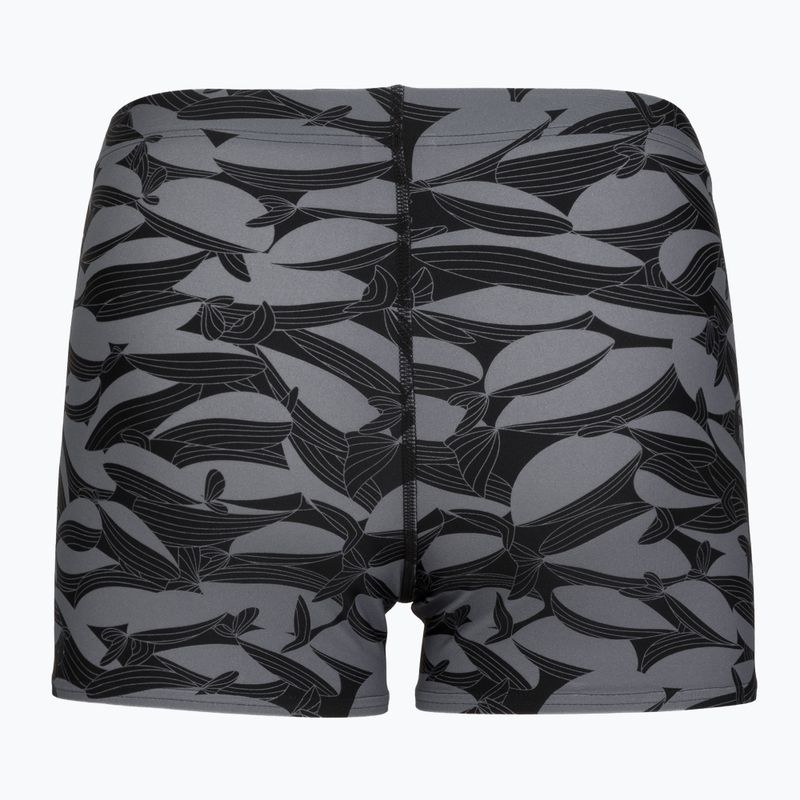 Pánské plavecké boxerky Speedo Print Beachstar Square Leg Anthracite/Coin Grey 6