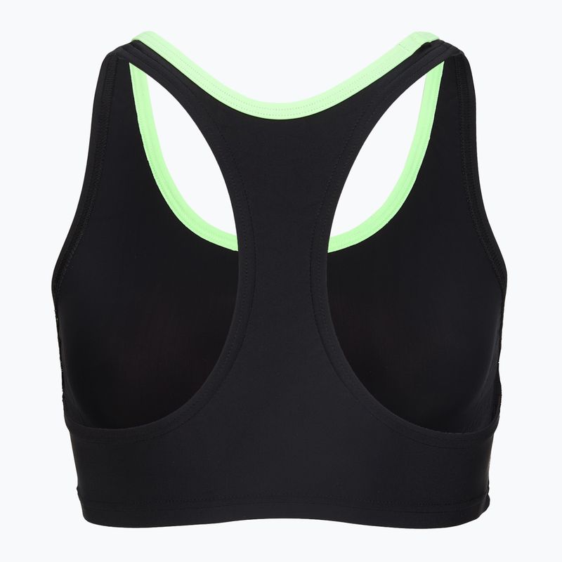 Dvoudílné dámské plavky Speedo Placement Raceback 2pc anthracite/clover 4