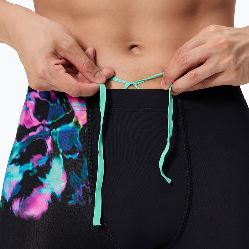 Pánské plavky Speedo Placement Aquashort glitchy garden/black 4