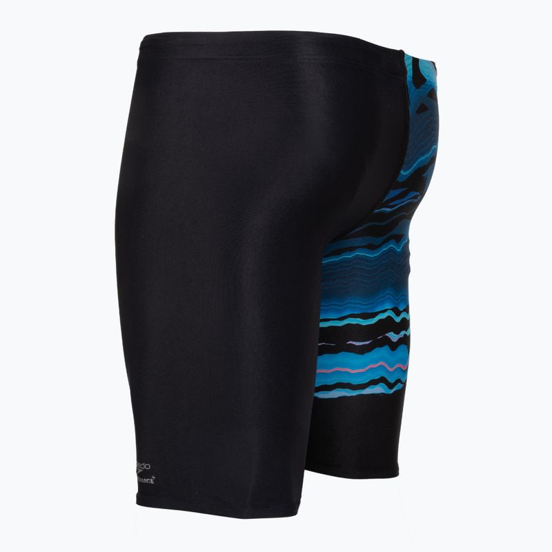 Pánské plavky Speedo Placement Aquashort canyon ombre/black 3