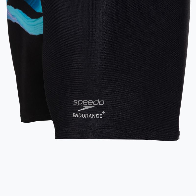 Pánské plavky Speedo Placement Aquashort canyon ombre/black 4