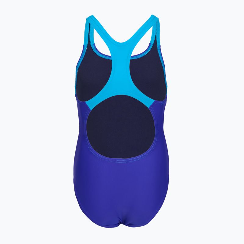 Dětské jednodílné plavky Speedo Medley Logo Medalist sapphire/mayan blue 2