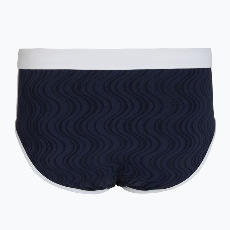 Pánské plavecké slipy Speedo Texture Brief 3.5" peacoat 2