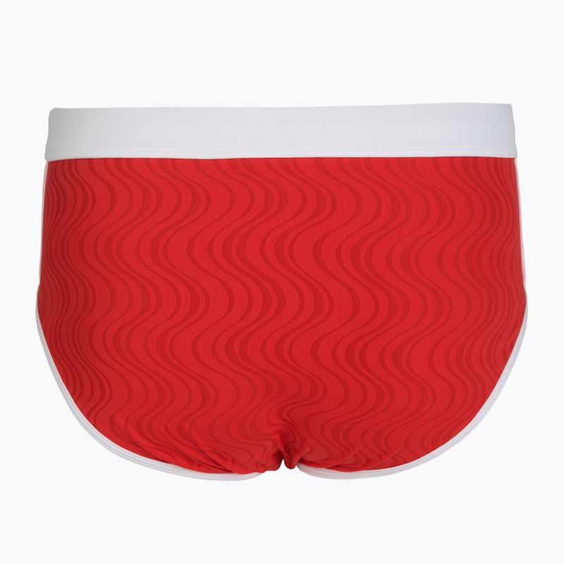 Pánské plavecké slipy Speedo Texture Brief 3.5" high risk red 2
