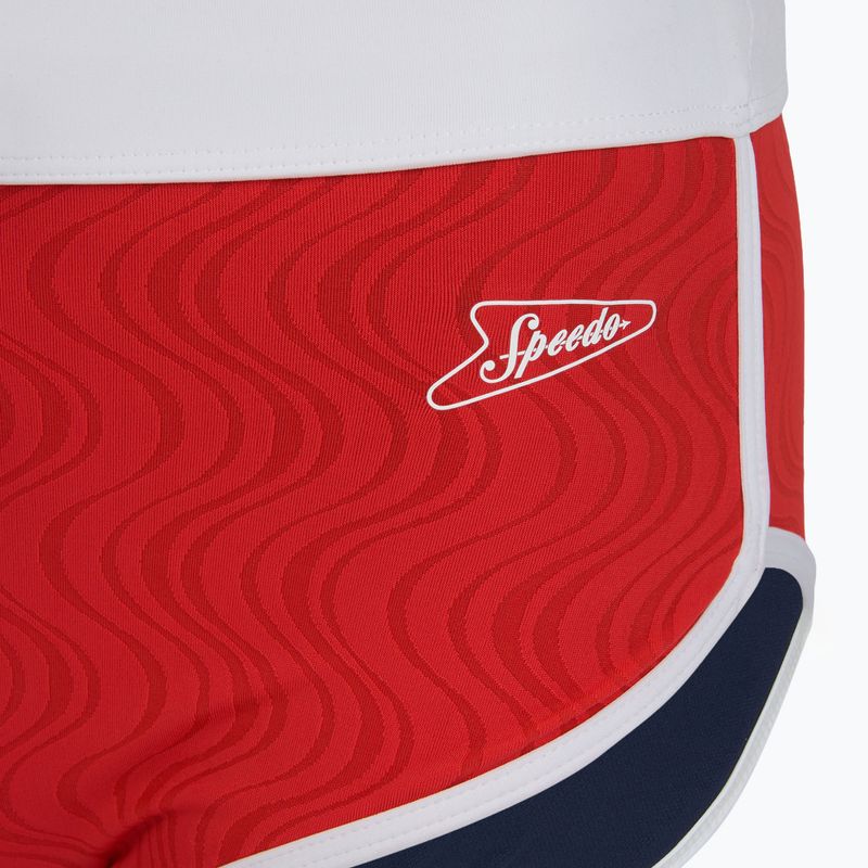 Pánské plavecké slipy Speedo Texture Brief 3.5" high risk red 3