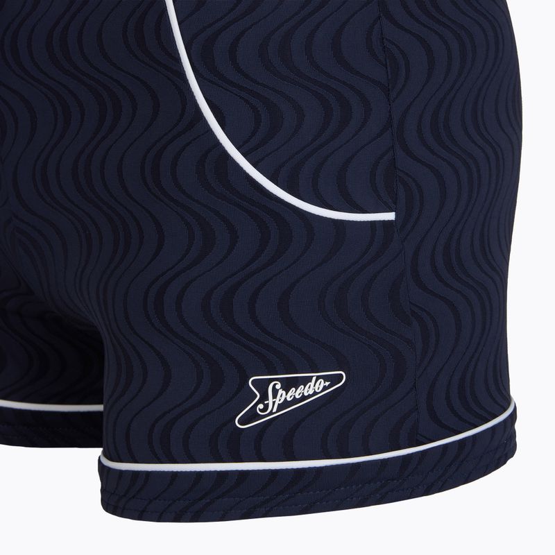 Pánské plavecké slipy Speedo Textured Aquashort peacoat 3