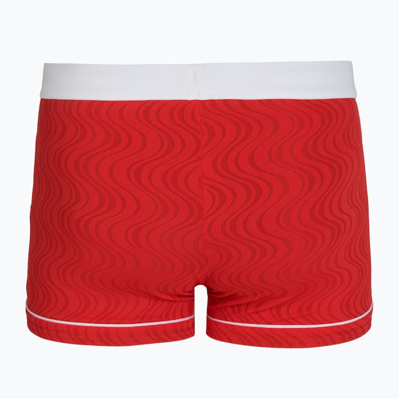Pánské plavky Speedo Textured Aquashort High Risk Red 2