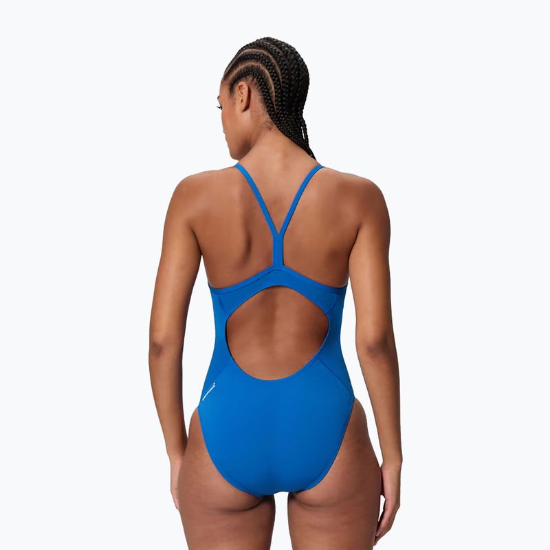 Dámské jednodílné plavky Speedo Endurance+ Logo Thin Strap Turkish Sea 2