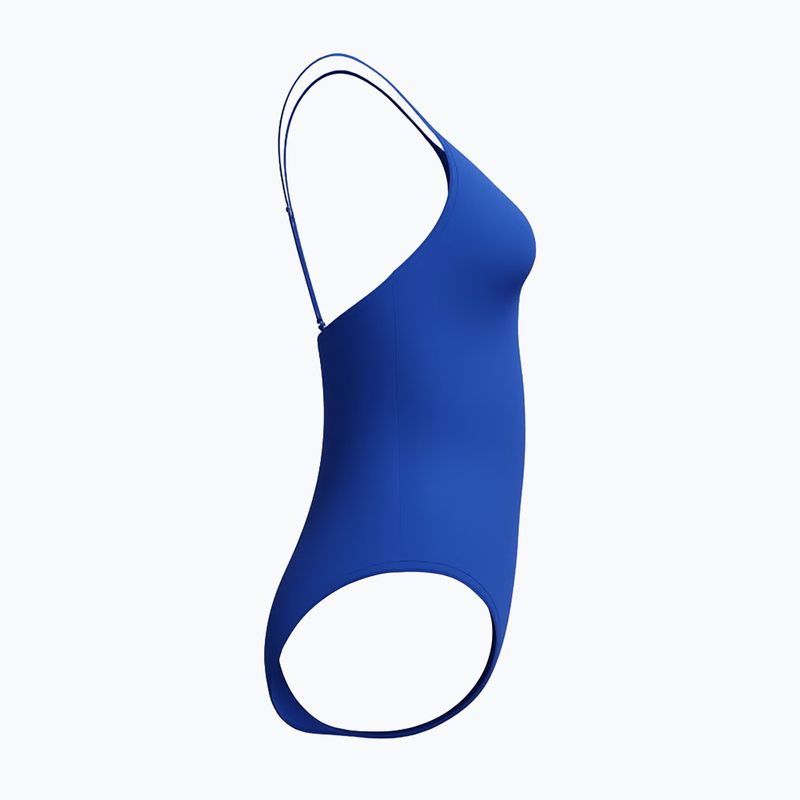 Jednodílné dámské plavky Speedo Solid V-Neck deep sapphire 4