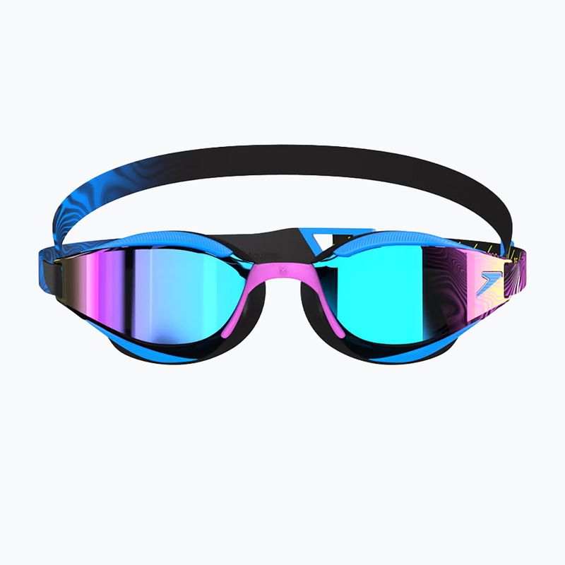 Plavecké brýle Speedo Fastskin Hyper Elite Mirror Mayan Blue/Smoke/Tropical Horizon 2