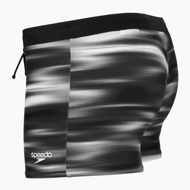 Pánské plavecké boxerky Speedo Valmilton Aquashort anthracite/white 3