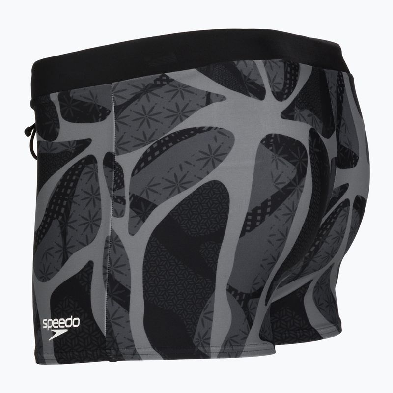 Pánské plavecké boxerky Speedo Valmilton Aquashort anthracite/lead grey 3
