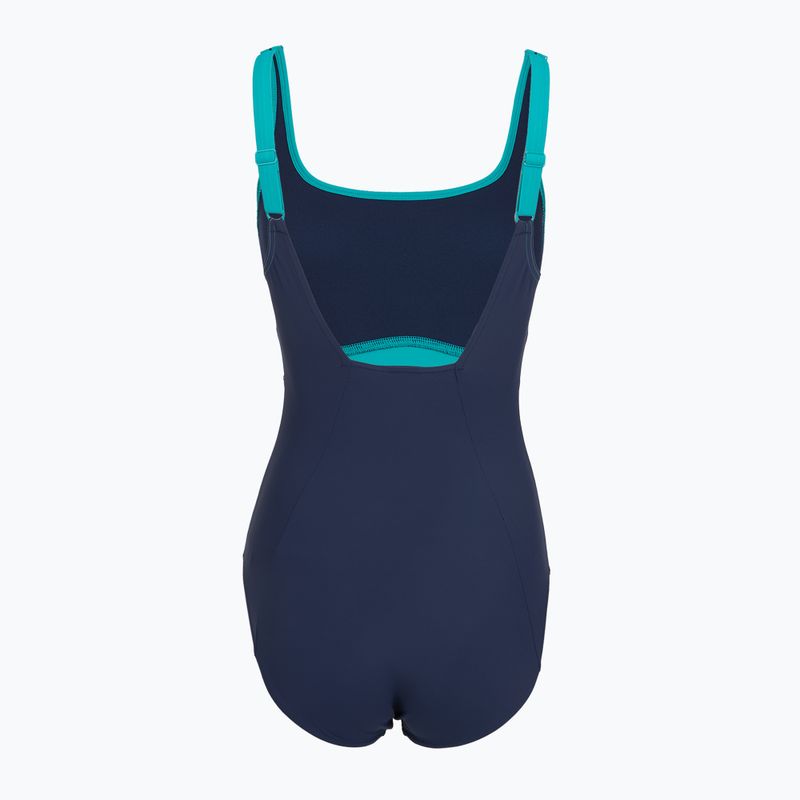 Dámské jednodílné plavky Speedo Shaping Contour Eclipse peacock teal/peacoat 2