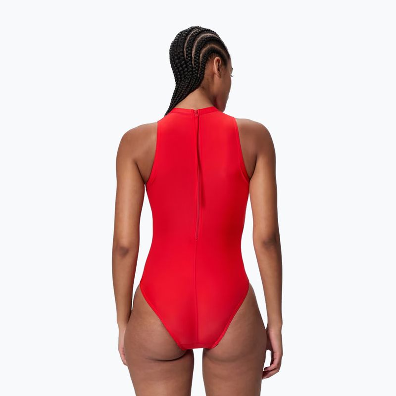 Dámské jednodílné plavky Speedo Hydrasuit high risk red 2