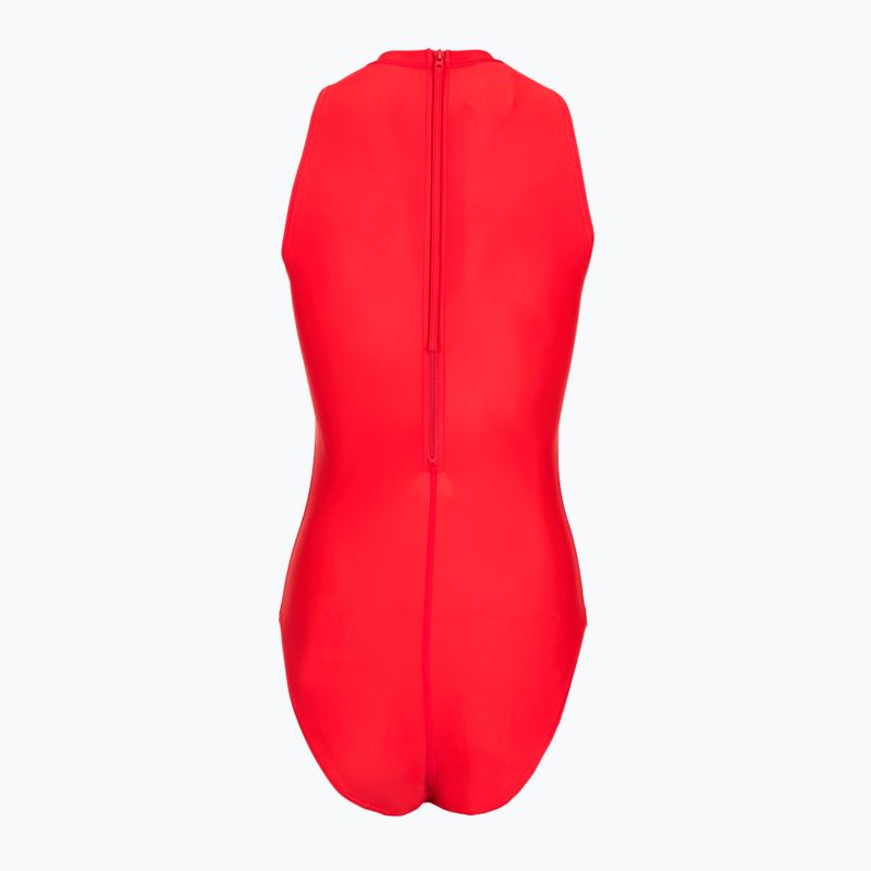 Dámské jednodílné plavky Speedo Hydrasuit high risk red 2