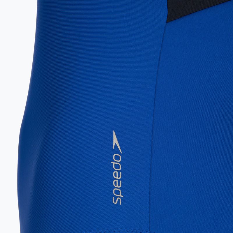 Dámské jednodílné plavky Speedo Solid Racerback zaffre blue/anthracite 3