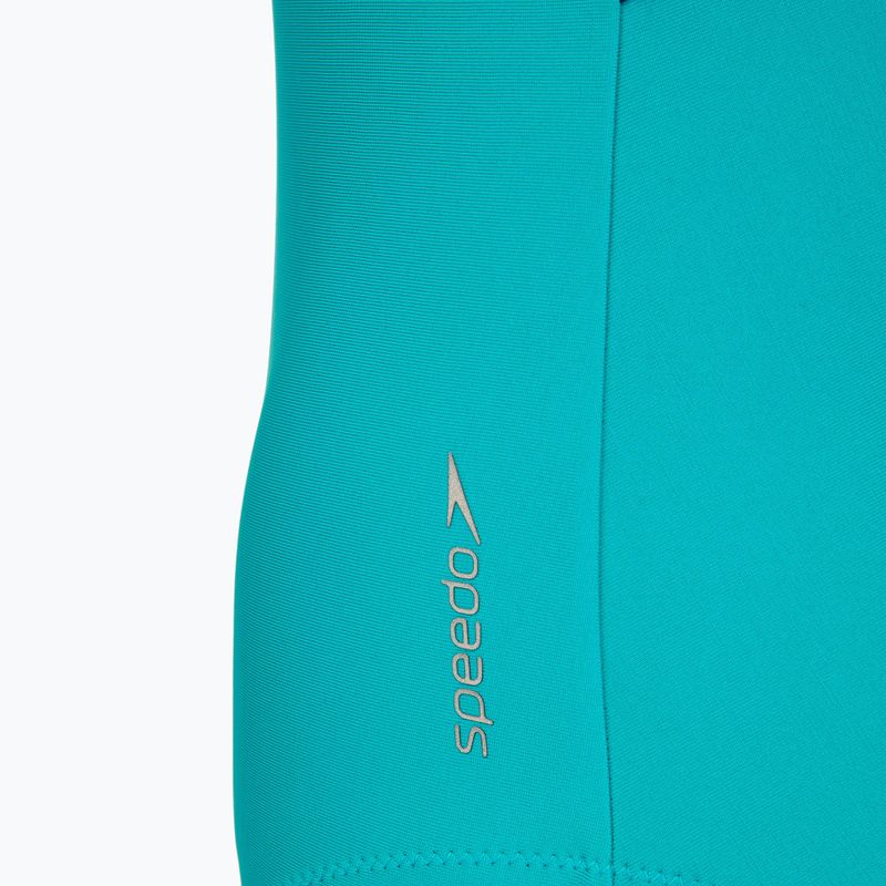 Dámské jednodílné plavky Speedo Solid Racerback peacock teal/peacoat 3