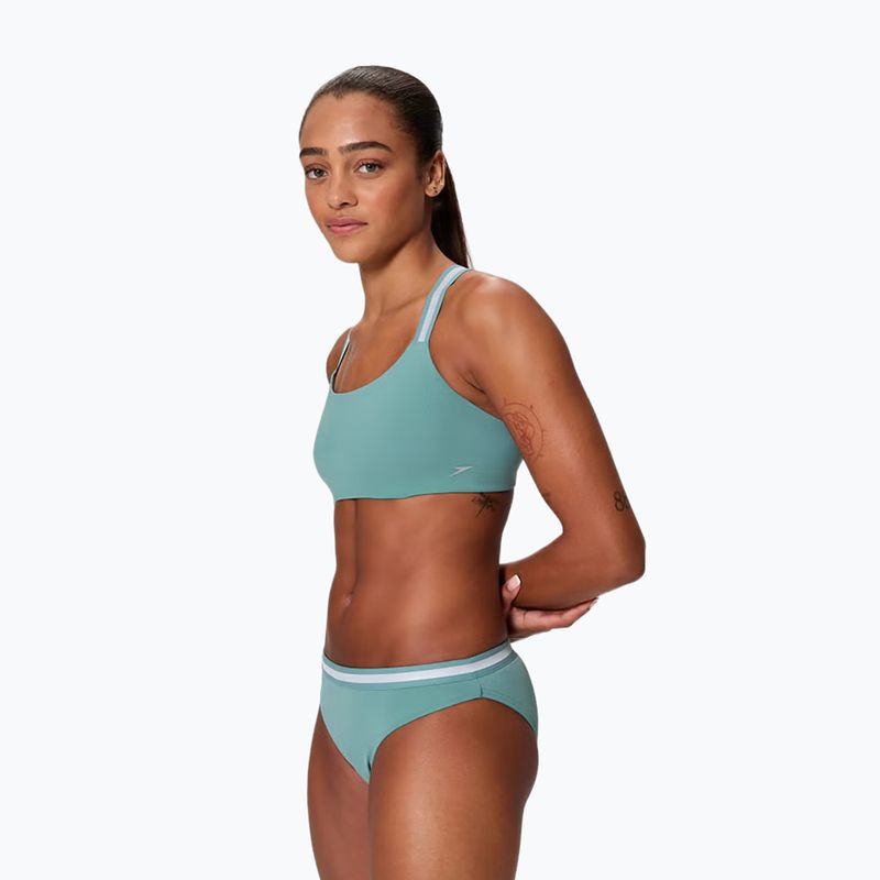 Dámské dvoudílné plavky Speedo Performance storm green 3