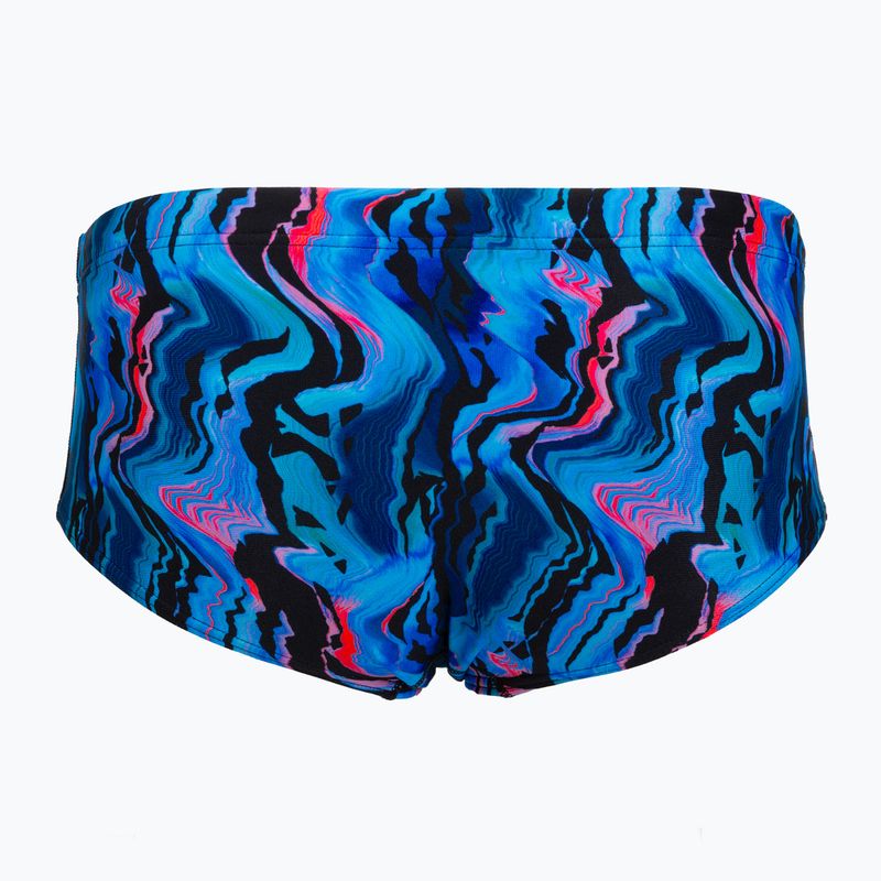 Pánské plavecké boxerky Speedo ML Printed 13.5 cm Brief canyon ombre/black 2