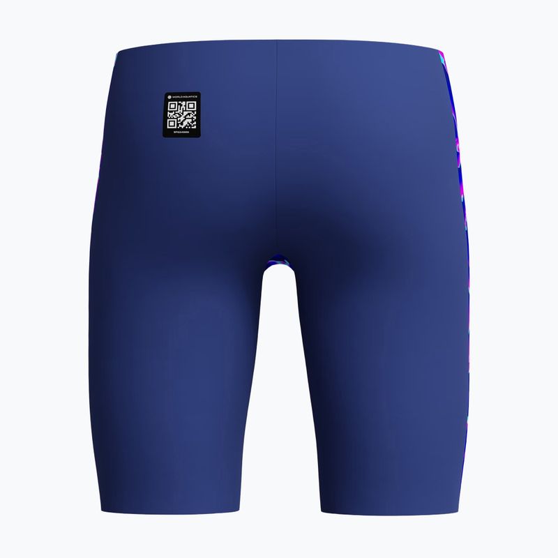 Dětské plavecké jammery Speedo Fastskin Endurance+ Max High Waisted Jammer cave current/jelly 2