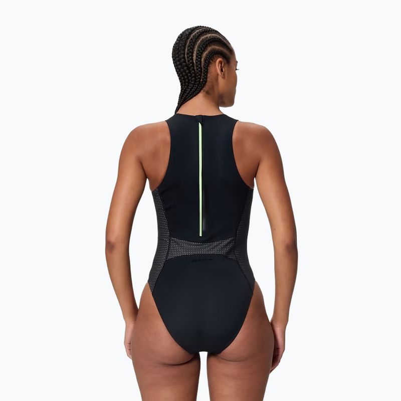 Dámské jednodílné plavky Speedo Scuba Flex Hydrasuit black/pale clover 2
