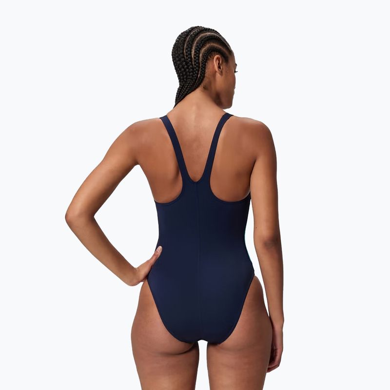 Dámské jednodílné plavky Speedo Hyperboom Butterfly Back peacoat/deep sapphire 2