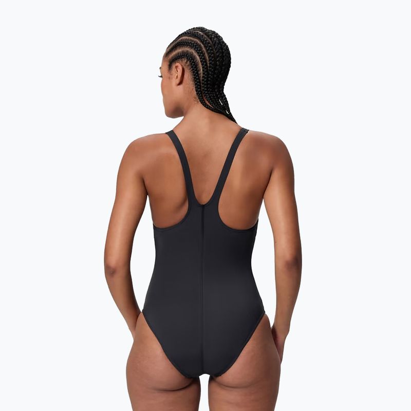 Dámské jednodílné plavky Speedo Hyperboom Butterfly Back anthracite/margarita pink 2