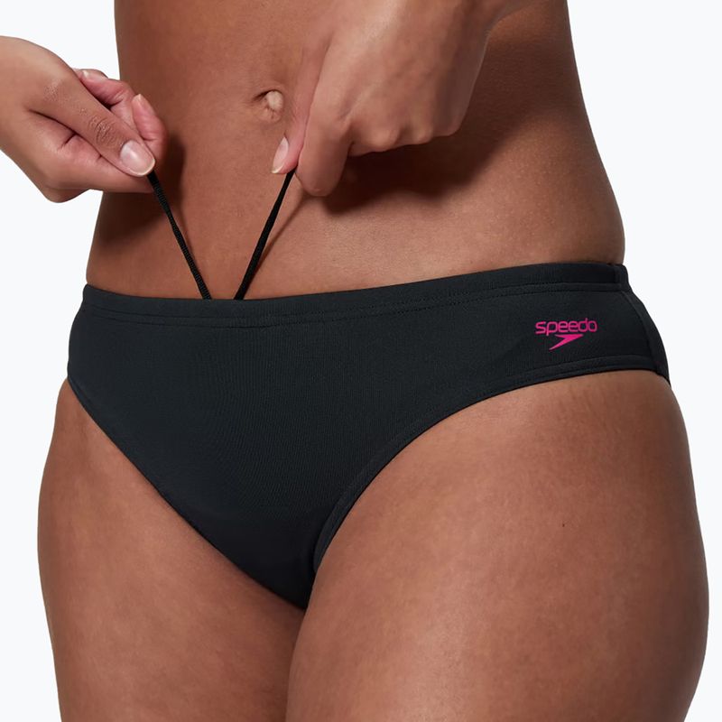 Dámské dvoudílné plavky Speedo Hyperboom Butterfly Back anthracite/margarita pink 5