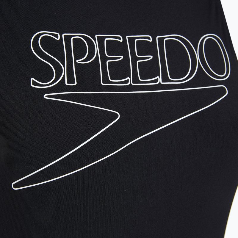 Dámské jednodílné plavky Speedo Endurance+ Logo Hydrasuit anthracite 5