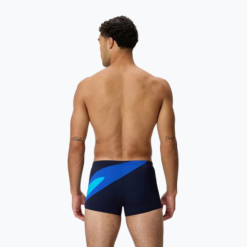 Pánské plavky boxerky Speedo Hyperboom Aquashort peacoat/deep sapphire 2