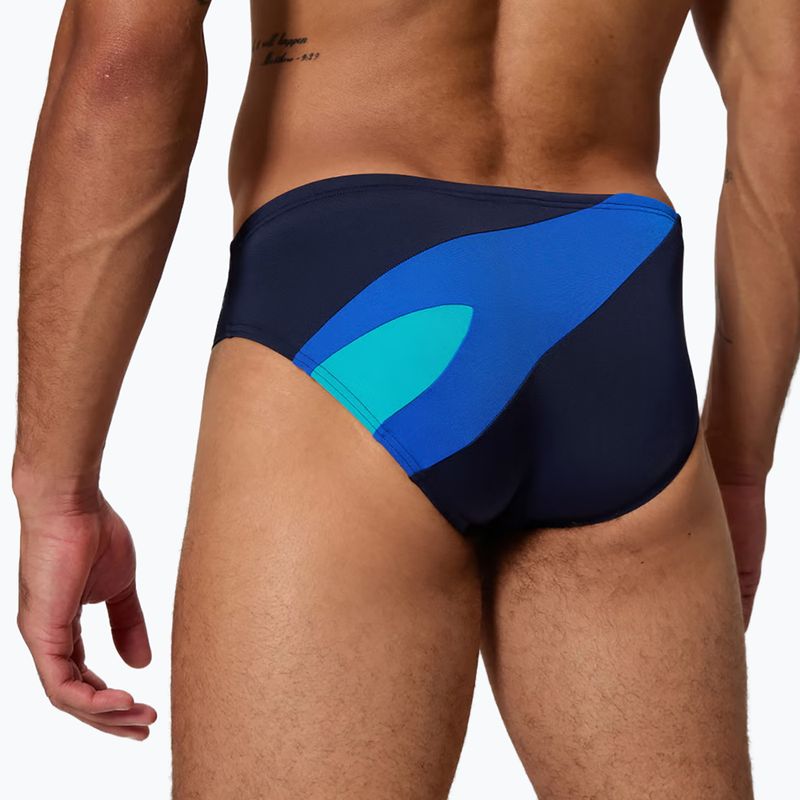 Pánské plavecké slipy Speedo Hyperboom Brief peacoat/deep sapphire 5