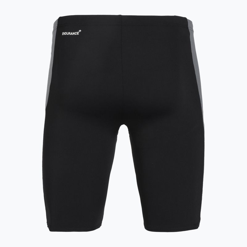 Pánské plavecké jammery Speedo Solid Splice Jammer Anthracite/Lead Grey 2
