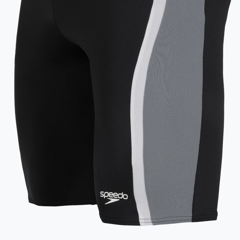Pánské plavecké jammery Speedo Solid Splice Jammer Anthracite/Lead Grey 4