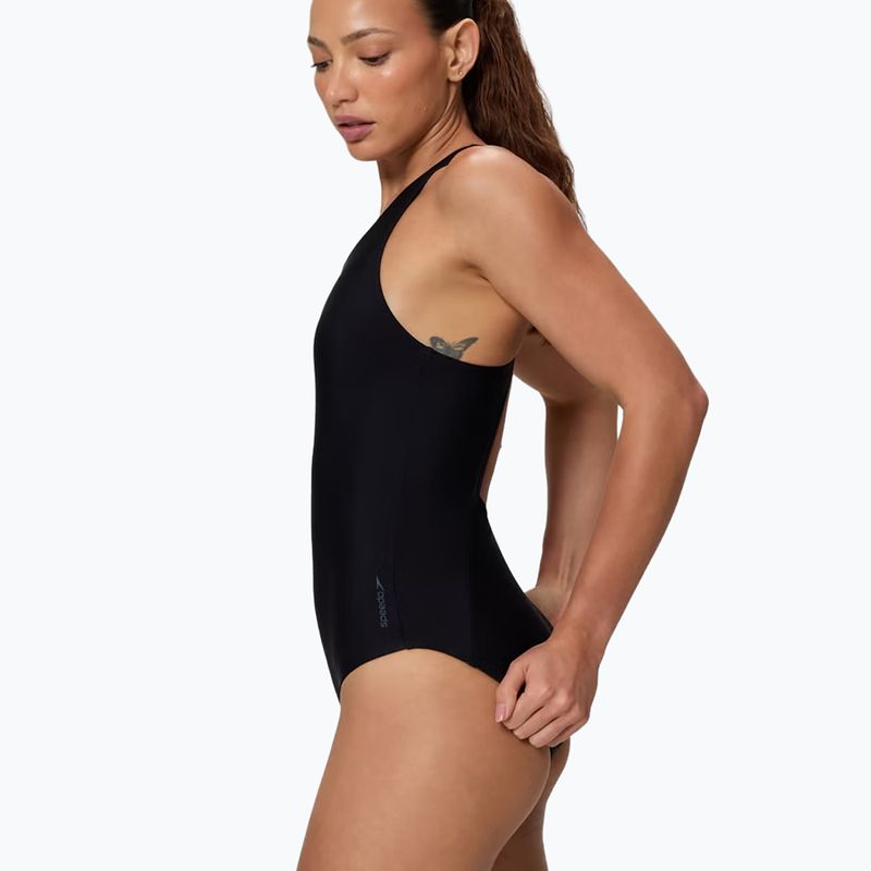 Dámské jednodílné plavky Speedo Colorblock Ultraback 2.0 anthracite 3