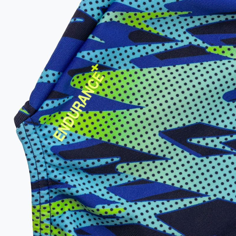 Dámské jednodílné plavky Speedo Hyperboom Print Medalist peacoat 9