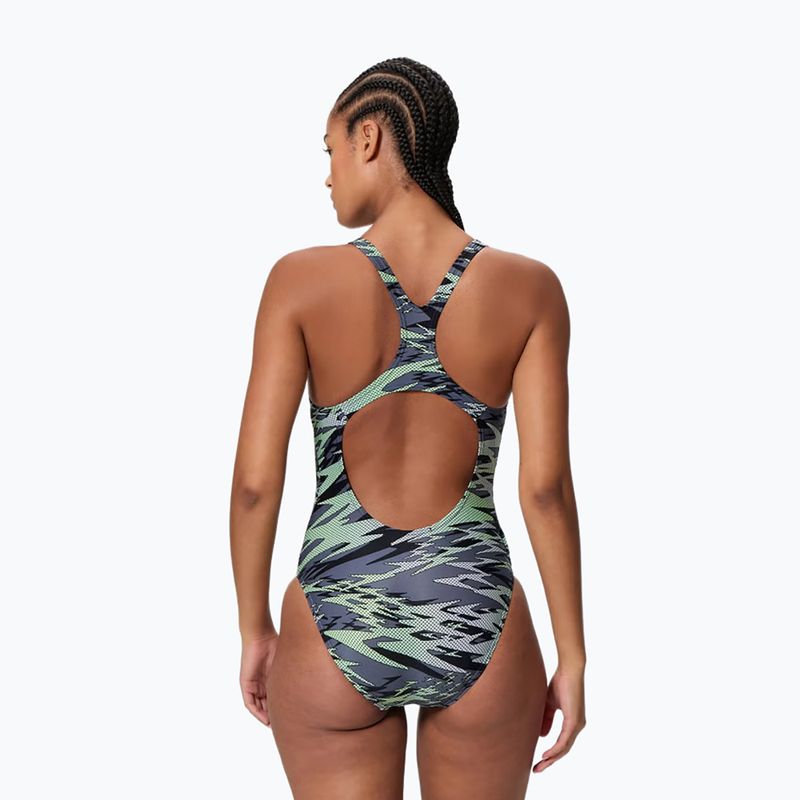 Dámské jednodílné plavky Speedo Hyperboom Print Medalist pale clover 2