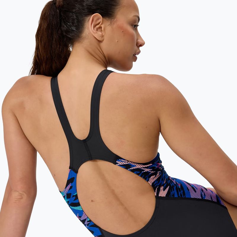 Dámské jednodílné plavky Speedo Hyperboom Splice Muscleback anthracite/margarita pink 5